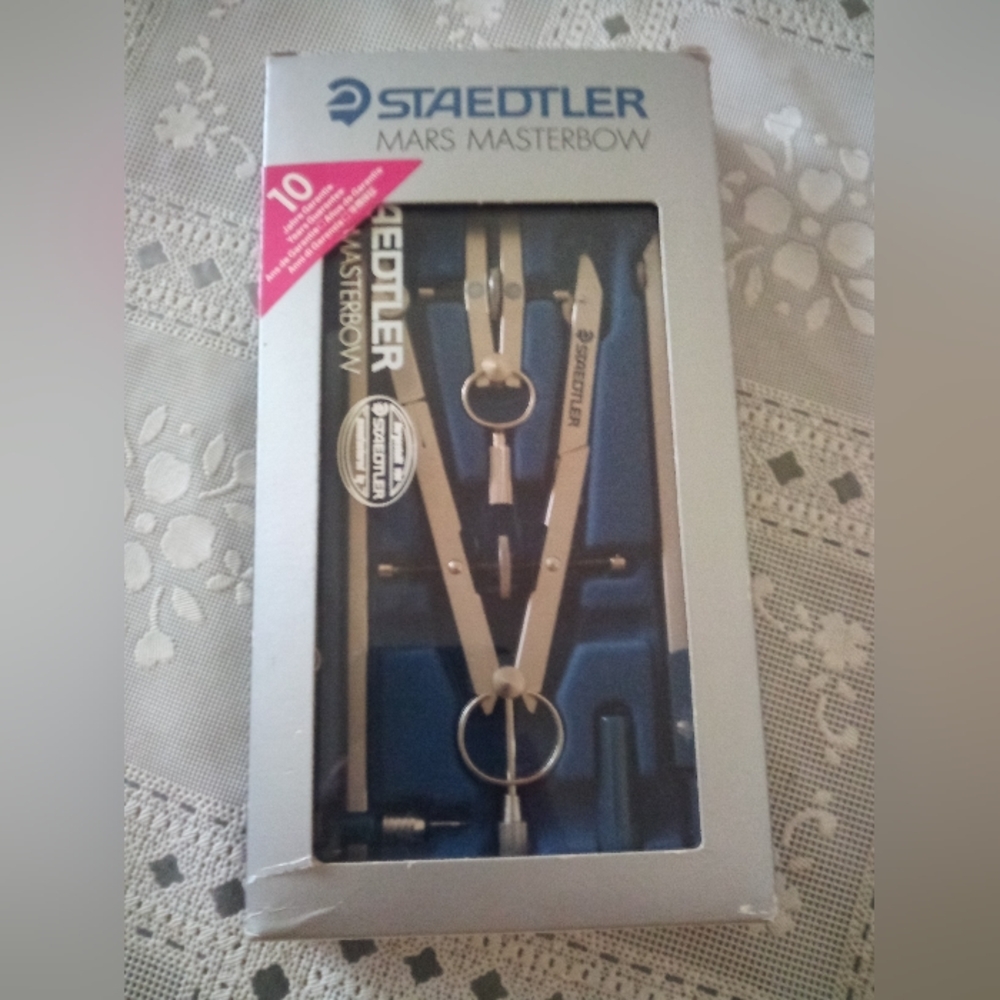 🆕 Vintage Staedtler Mars Masterbow Drawing Instrument Set Germany 551 09 A6